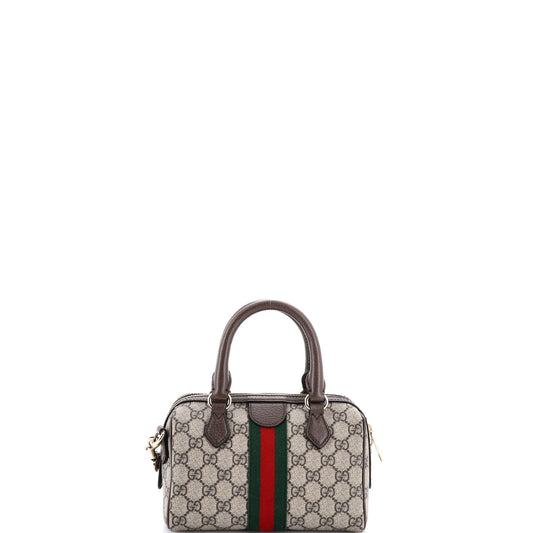 グッチ オフィディア コンバーチブル ボストンバッグ GGコーティングキャンバス ミニ