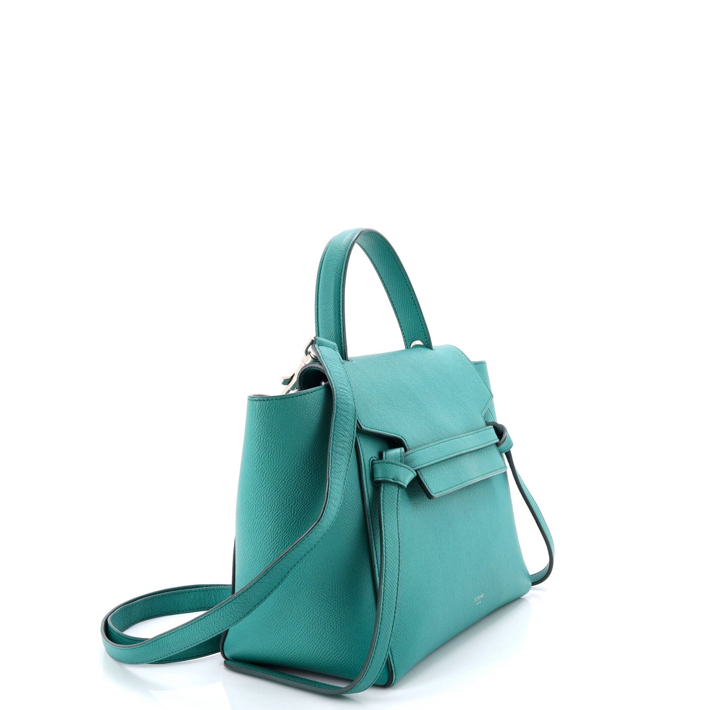 セリーヌ ベルトバッグ テクスチャードレザー ナノ