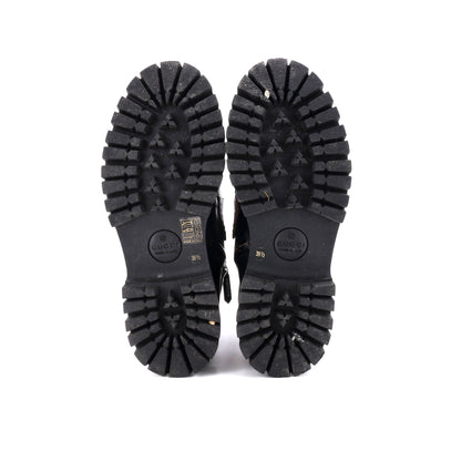 グッチ レディース ハラルドホース ビットプラットフォーム アンクルブーツ レザー