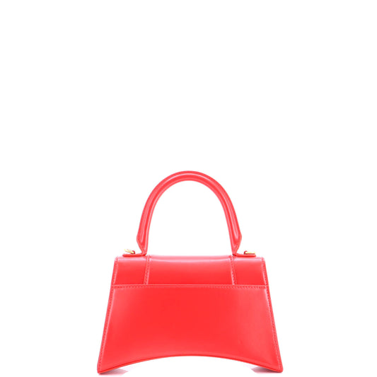 バレンシアガ アワーグラス トップハンドル バッグ レザー スモール