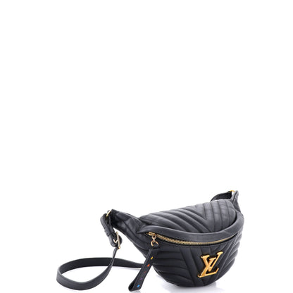 ルイ・ボタン ニューウェーブ バムバッグ キルティングレザー