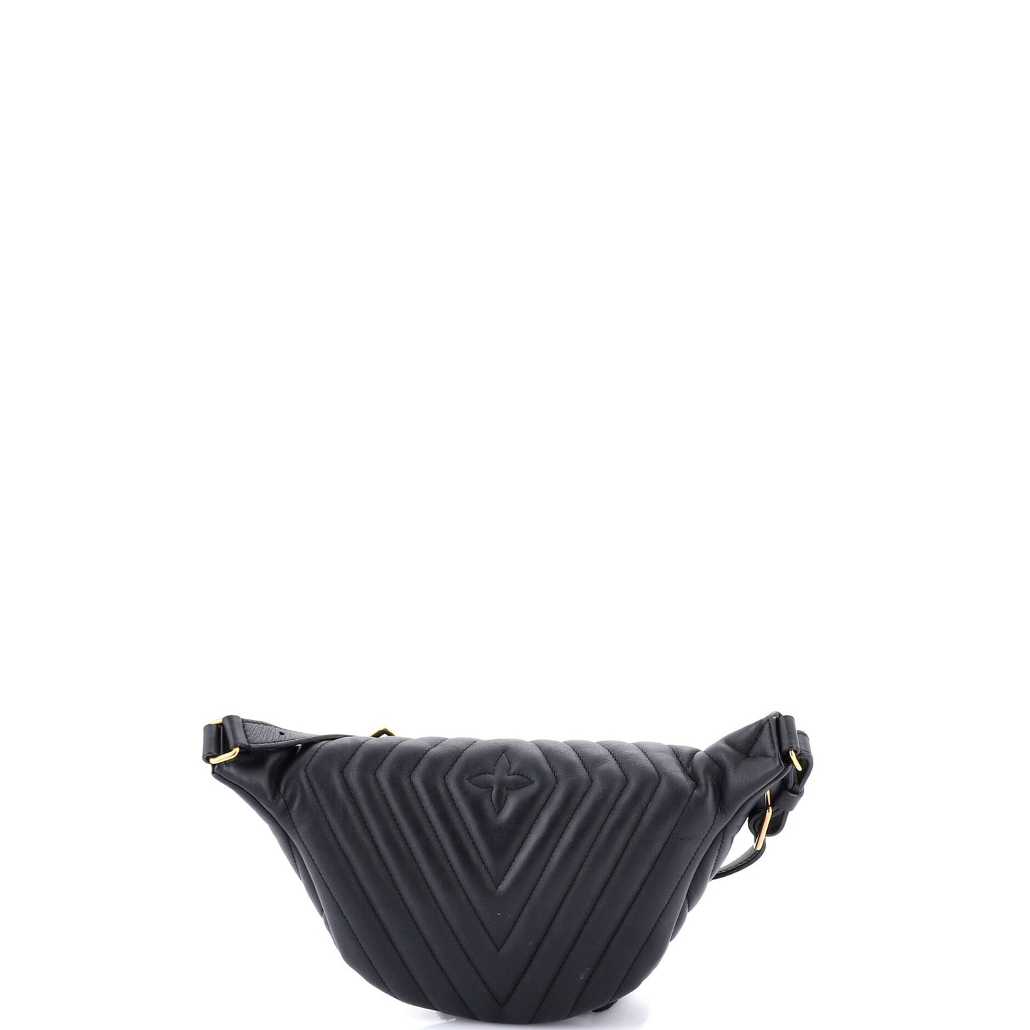 ルイ・ボタン ニューウェーブ バムバッグ キルティングレザー