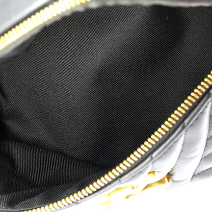 ルイ・ボタン ニューウェーブ バムバッグ キルティングレザー