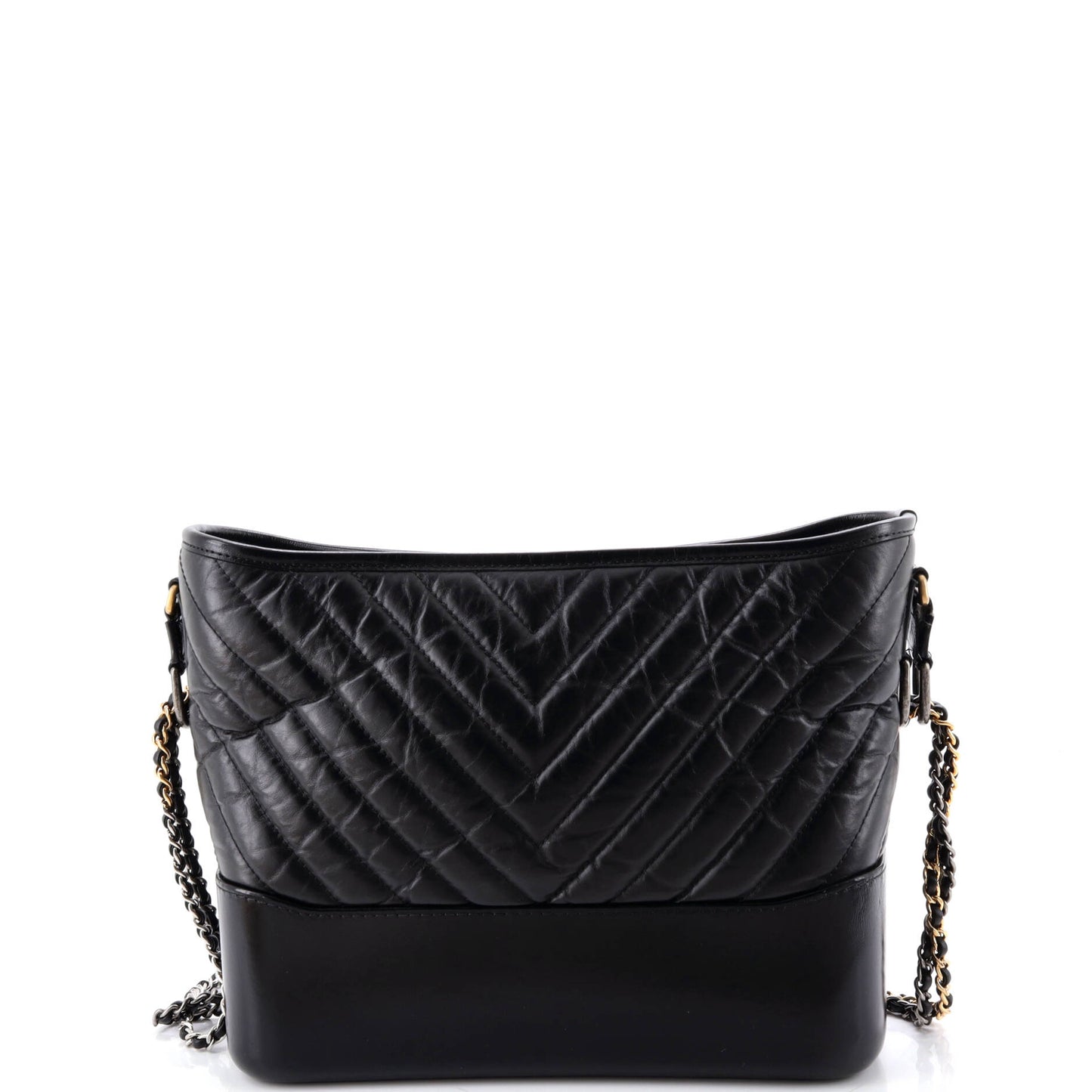 シャネル ガブリエル ホーボー シェブロン エイジドカーフスキン ミディアム