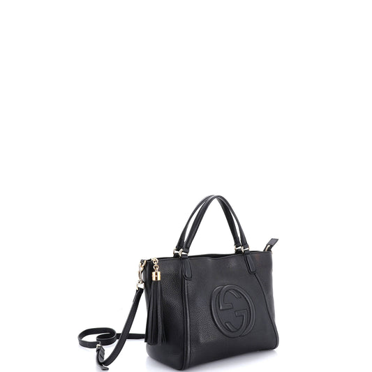 グッチ ソーホー コンバーチブル トップハンドルバッグ レザー スモール