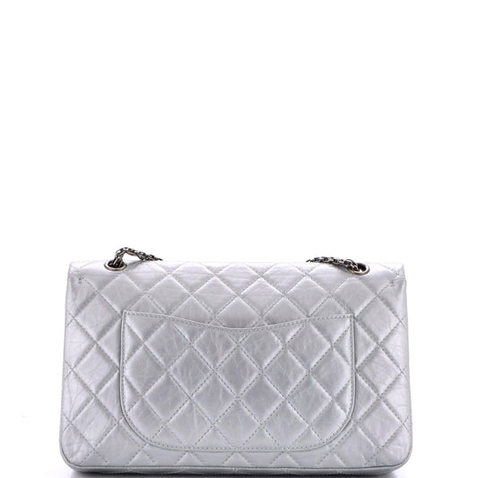 シャネル リイシュー 2.55 フラップバッグ キルティング エイジドカーフスキン 227