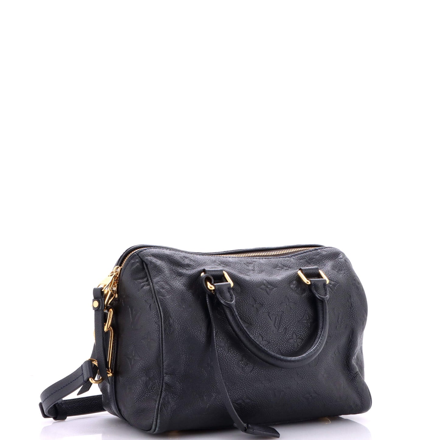 ルイ・フラッグ スピーディバンドリエール バッグ モノグラムアンプラント レザー 25