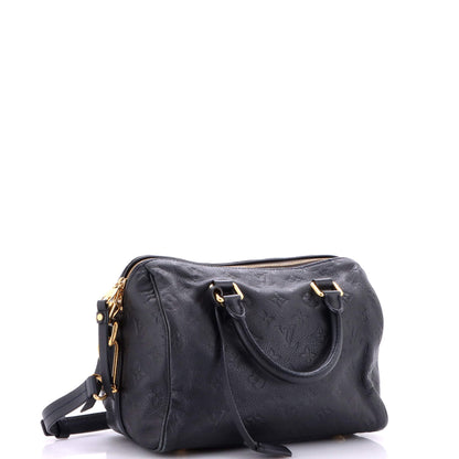 ルイ・フラッグ スピーディバンドリエール バッグ モノグラムアンプラント レザー 25