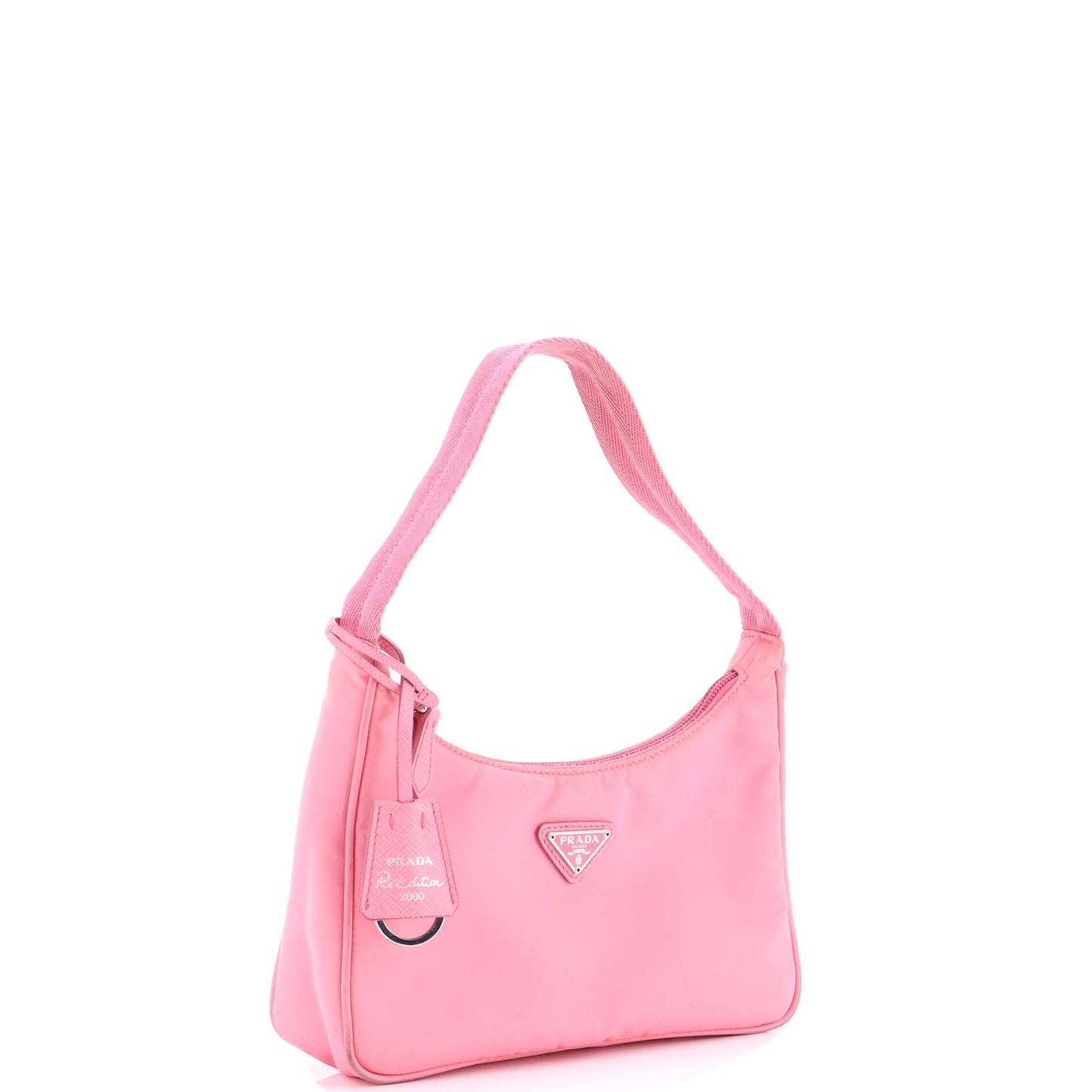 プラダ リ・エディション 2000 ホーボー ファブリック ミニ