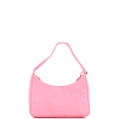 プラダ リ・エディション 2000 ホーボー ファブリック ミニ