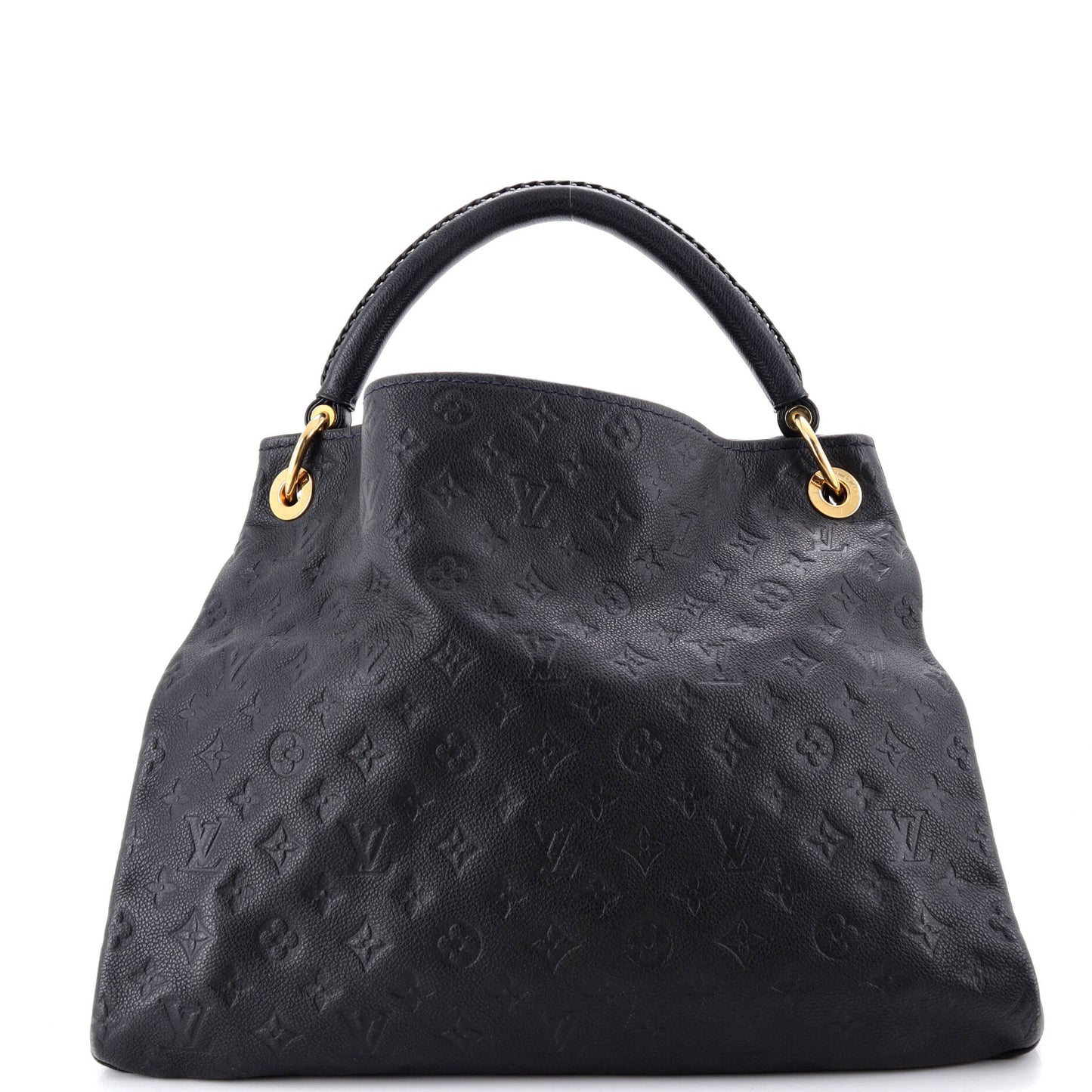 ルイ・モノグラム アーティスティック ハンドバッグ モノグラム アンプラント レザー MM