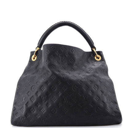 ルイ・モノグラム アーティスティック ハンドバッグ モノグラム アンプラント レザー MM