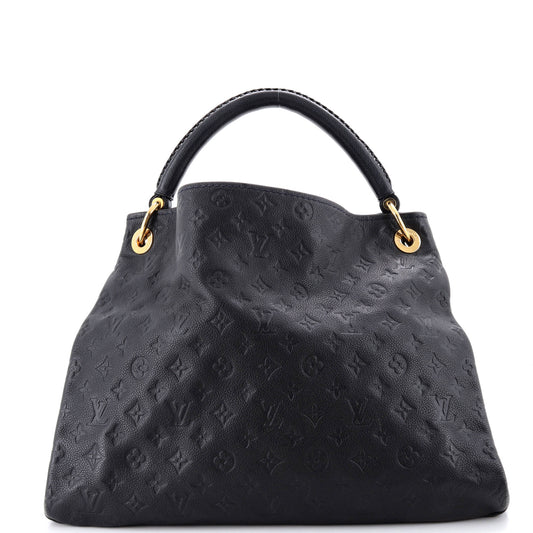 ルイ・モノグラム アーティスティック ハンドバッグ モノグラム アンプラント レザー MM