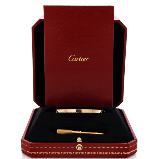 カルティエ ラブ ブレスレット 18Kイエローゴールド Small