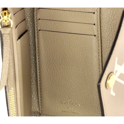 ルイ・ヴィトン ヴィクトリーヌ 長財布 バイカラー モノグラム アンプラント ジャイアント