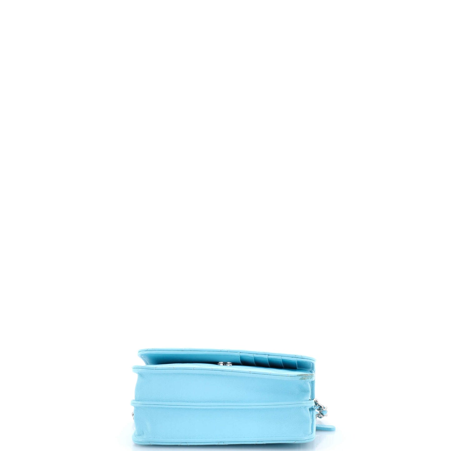 シャネル チェーンウォレット キルティング ラムスキン ミニ