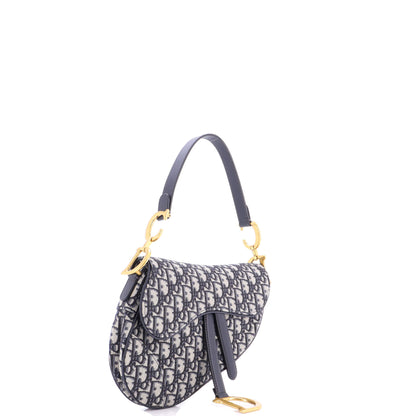 クリスチャン・ディオール サドルハンドバッグ オブリークキャンバス ミディアム