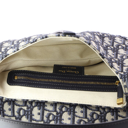 クリスチャン・ディオール サドルハンドバッグ オブリークキャンバス ミディアム