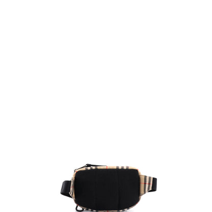 バーバリー キャノン バムバッグ ヴィンテージチェック キャンバス スモール