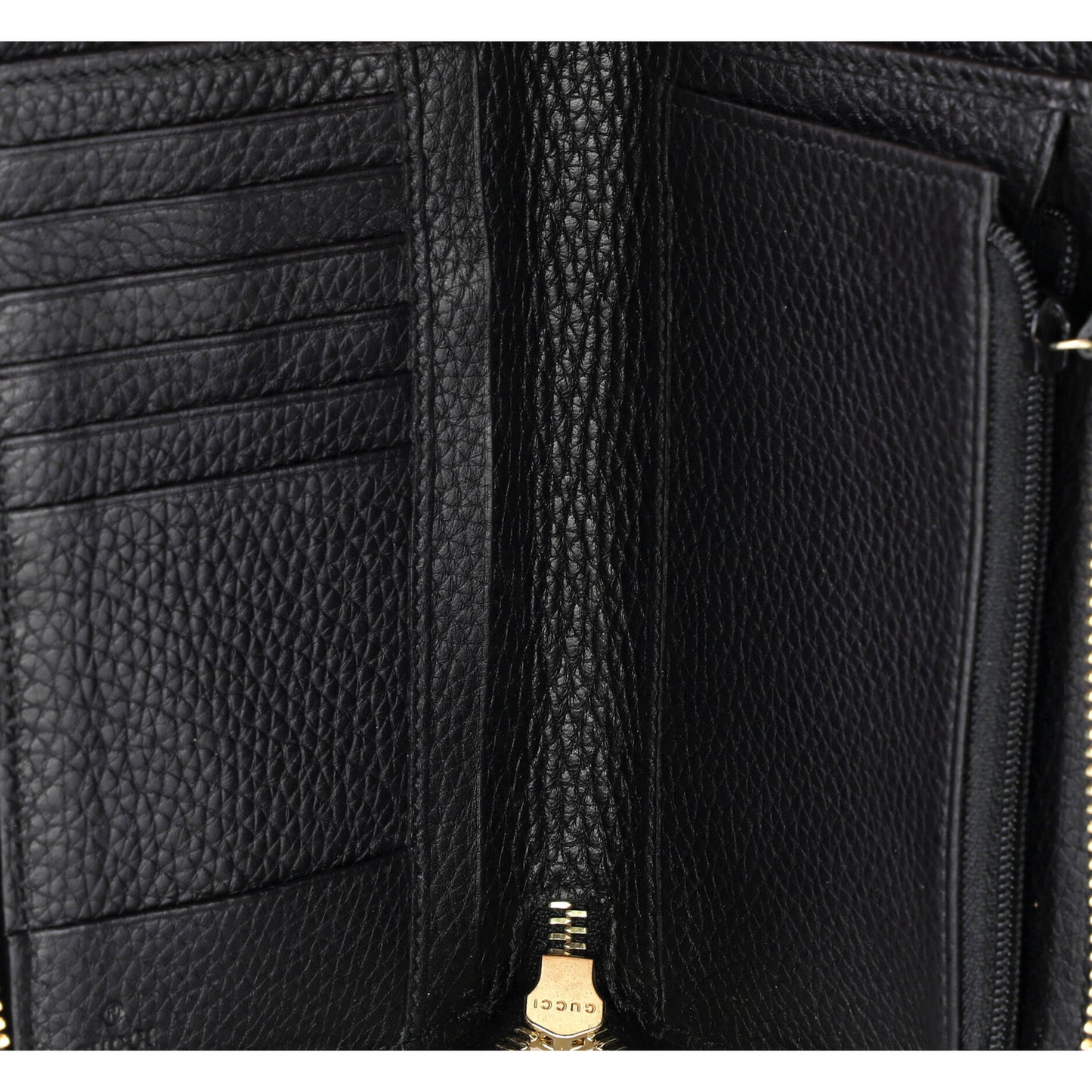 グッチ ソーホー ダブルジップアラウンドウォレット レザー ロング