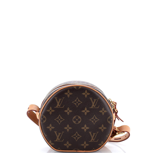 ルイ・モノグラム ソフトハットボックスバッグ モノグラムキャンバス PM