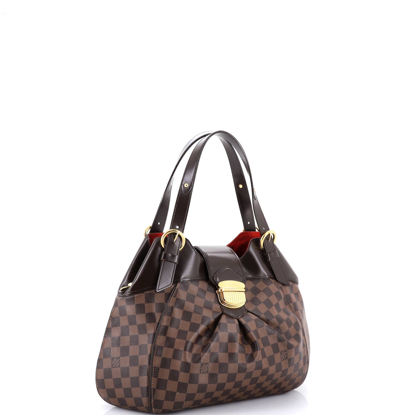 ルイ・フラッグ システィーナ ハンドバッグ ダミエ GM