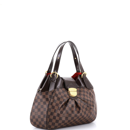 ルイ・ヴィトン システィーナ ハンドバッグ ダミエ GM