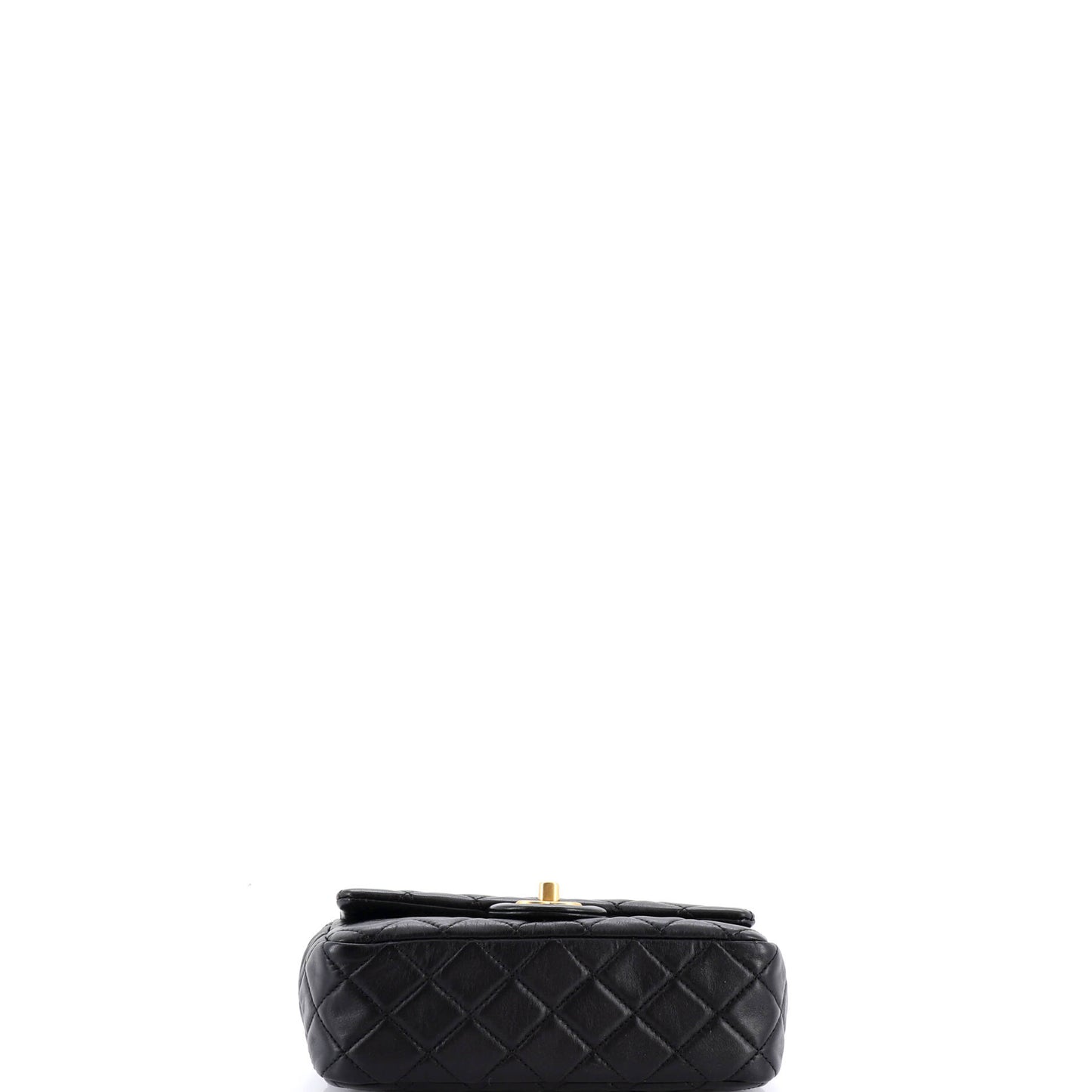 シャネル パール クラッシュ フラップバッグ キルティング ラムスキン ミニ