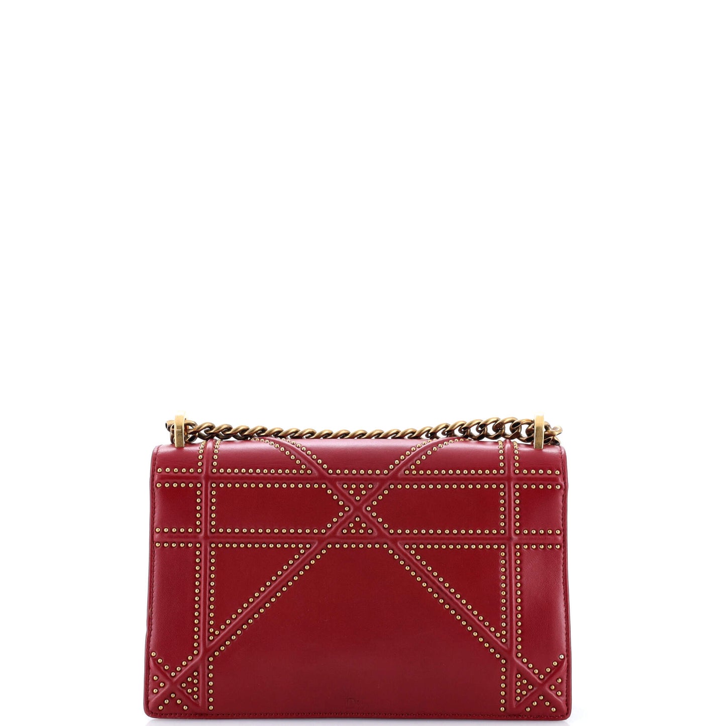 クリスチャン・ディオール ディオラマ フラップバッグ スタッズレザー ミディアム