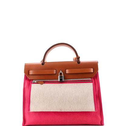 エルメス エルバッグ ジップ保管 ヴァッシュ キャンバス＆レザー 31