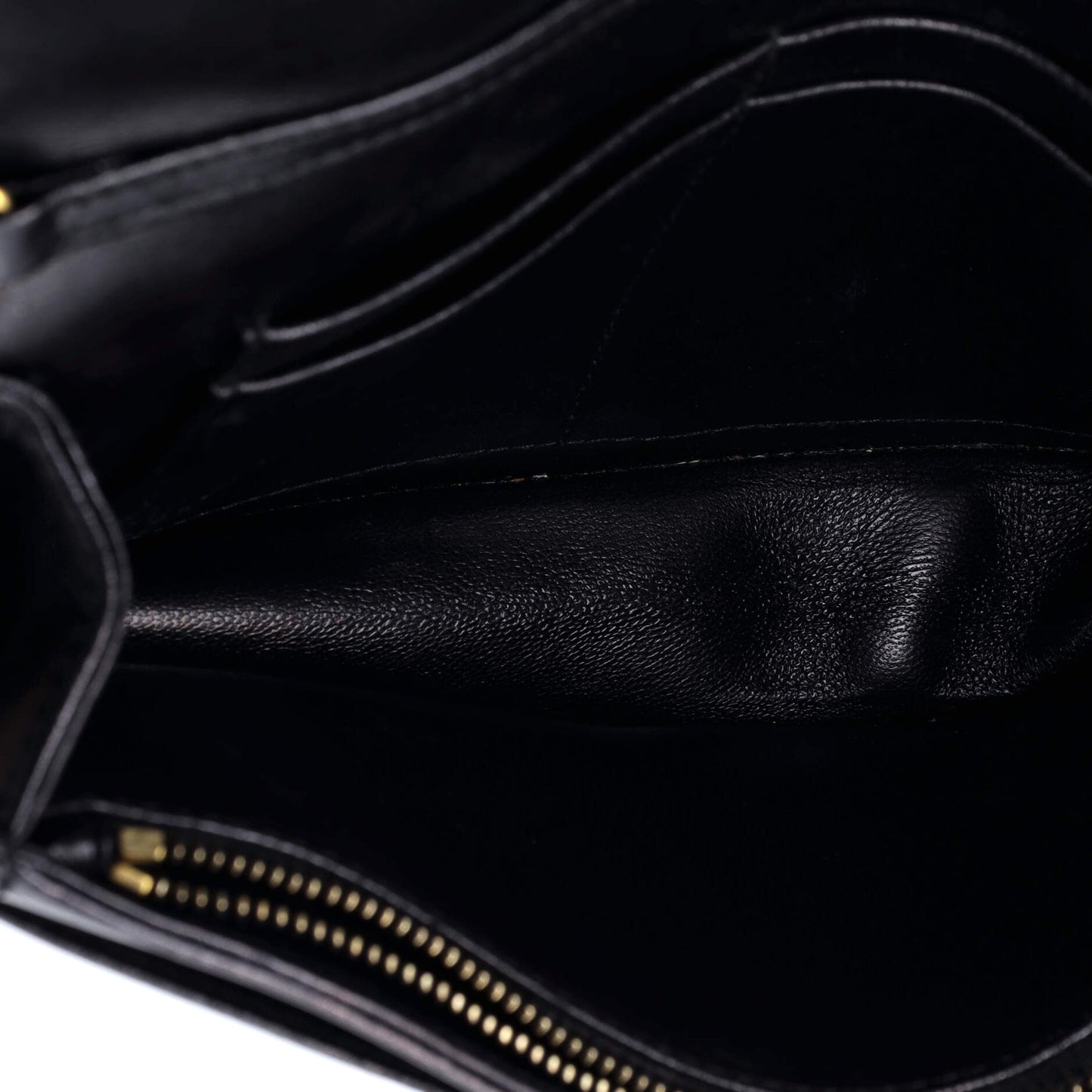 クリスチャン・ディオール ディオラマ チェーンウォレット スタッズレザー