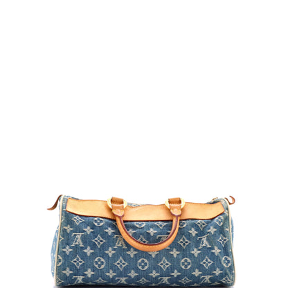 ルイ・フラッグ ネオ・スピーディ・バッグ デニム