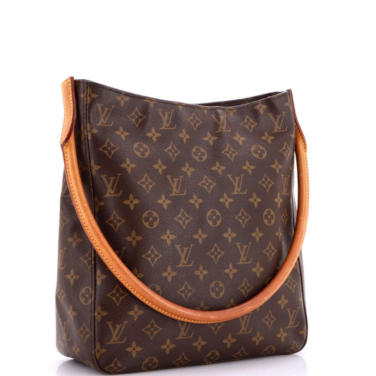 ルイ・モノグラム ルーピングハンドバッグ モノグラムキャンバス GM