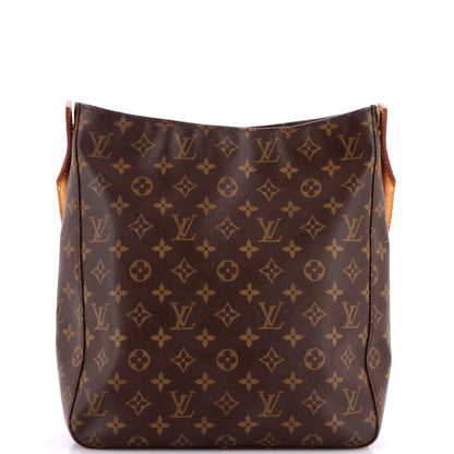 ルイ・モノグラム ルーピングハンドバッグ モノグラムキャンバス GM