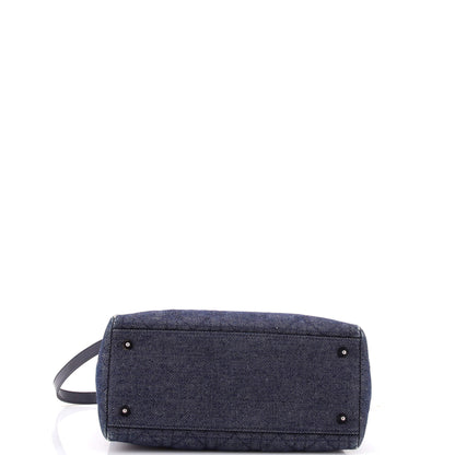 クリスチャン・ディオール レディ・ディオール バッグ デニム ミディアム