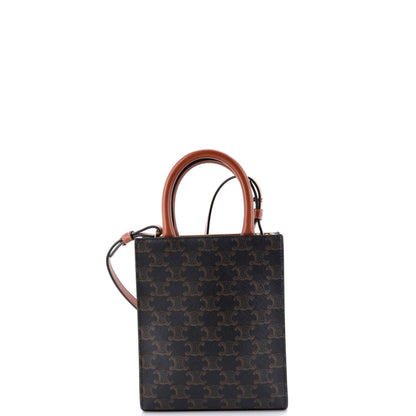 セリーヌ ヴェルティカル カバ トート トリオンフ コーティングキャンバス ミニ