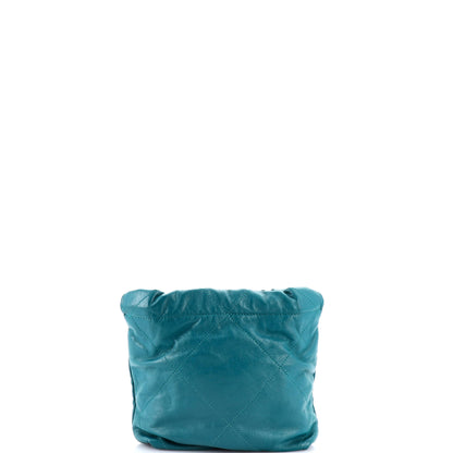 シャネル 22チェーン ホーボー キルティング カーフスキン ミニ