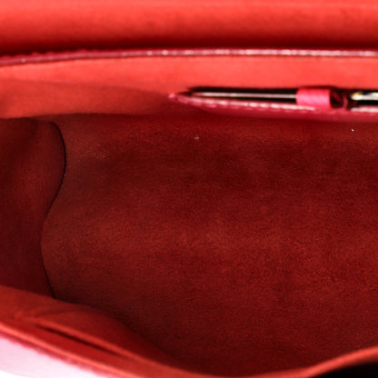 ルイ・フラッグ ツイストハンドバッグ エピレザー MM