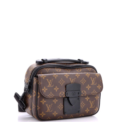 ルイ・モノグラム S ロックスリングバッグ マカサー モノグラム キャンバス