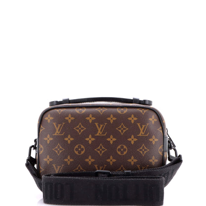 ルイ・モノグラム S ロックスリングバッグ マカサー モノグラム キャンバス