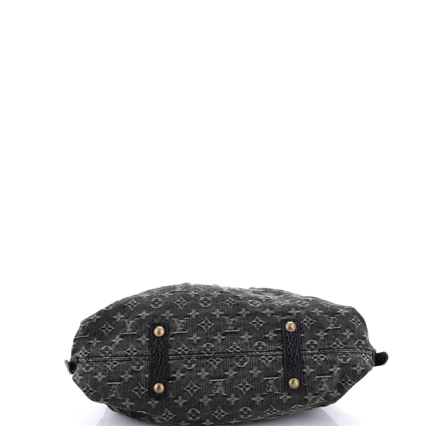 ルイ・フラッグ ネオ・キャビー ハンドバッグ デニム GM