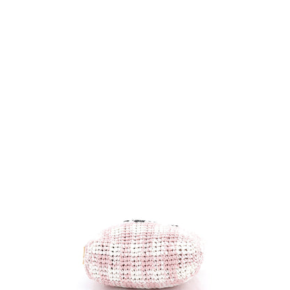 プラダ ロゴ トートバッグ ラフィアスモール