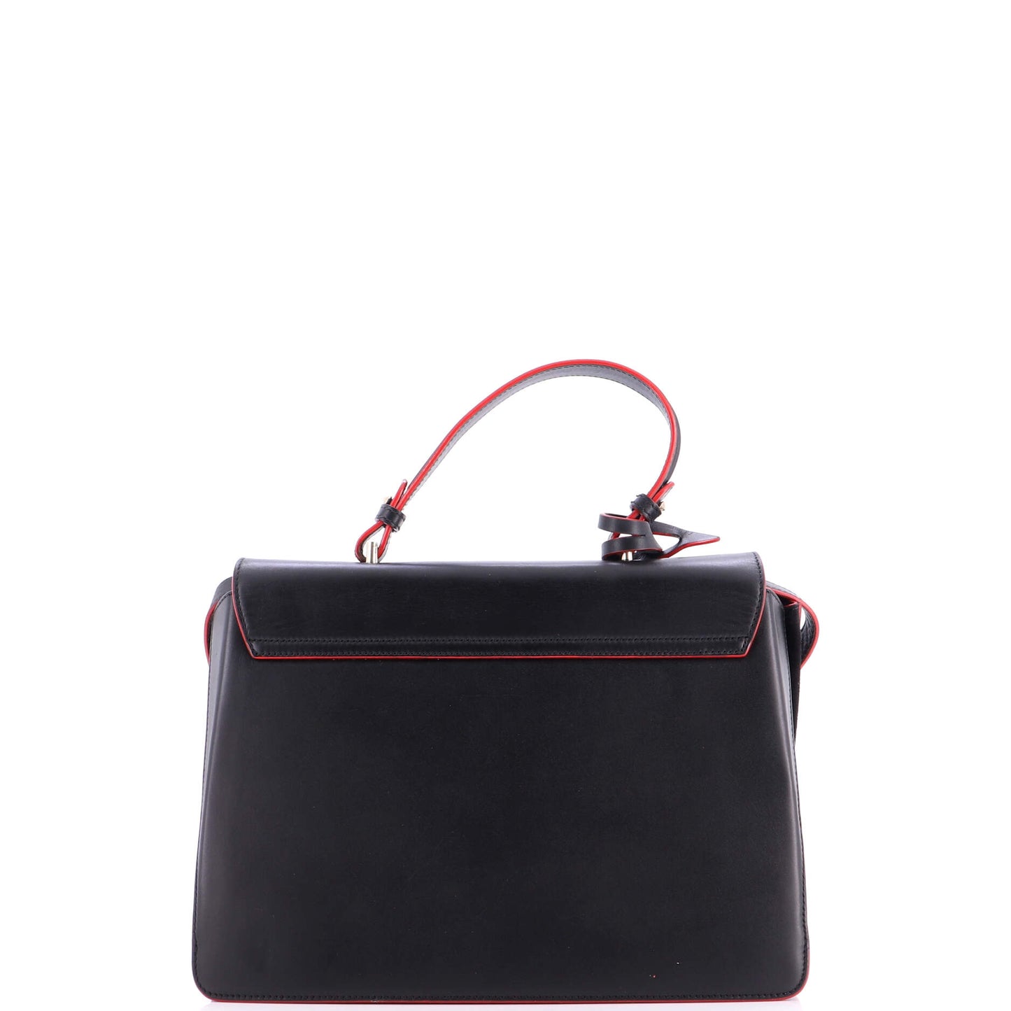 ヴェルサーチ DV ワン トップハンドルバッグ レザー ラージ