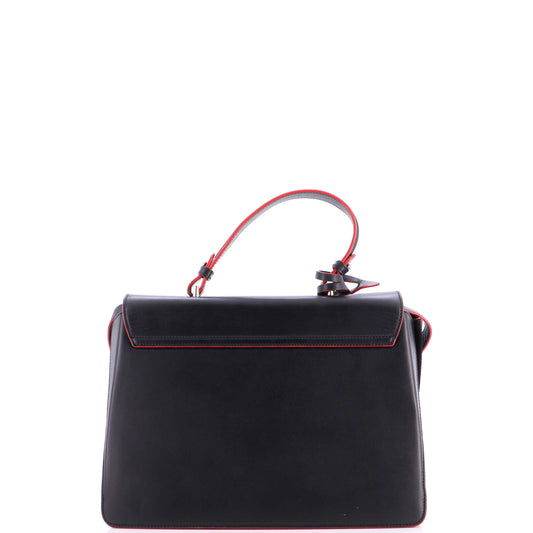 ヴェルサーチ DV ワン トップハンドルバッグ レザー ラージ