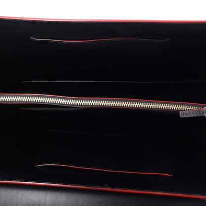 ヴェルサーチ DV ワン トップハンドルバッグ レザー ラージ