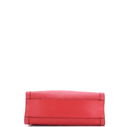 グッチ パドロック チェーン トートバッグ グッチシマ レザー スモール