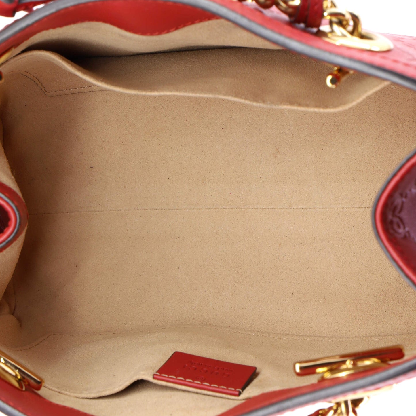 グッチ パドロック チェーン トートバッグ グッチシマ レザー スモール