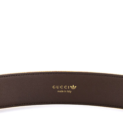 グッチ × アディダス GGマーモント ベルト GGコーティングキャンバス＆レザー