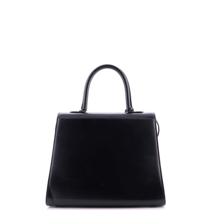 Delvaux Brillant トップハンドルバッグ レザー MM