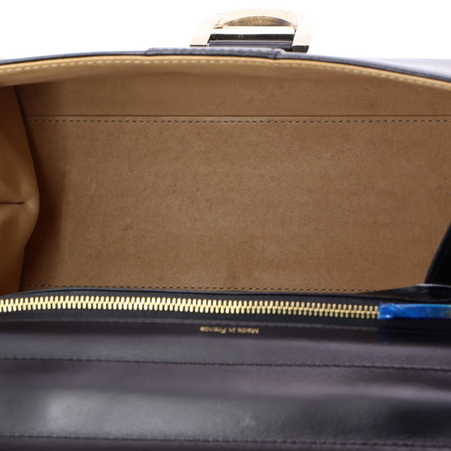 Delvaux Brillant トップハンドルバッグ レザー MM